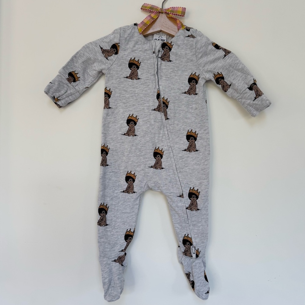 Cotton On NOTORIOUS “Biggie Smalls” footed pajamas